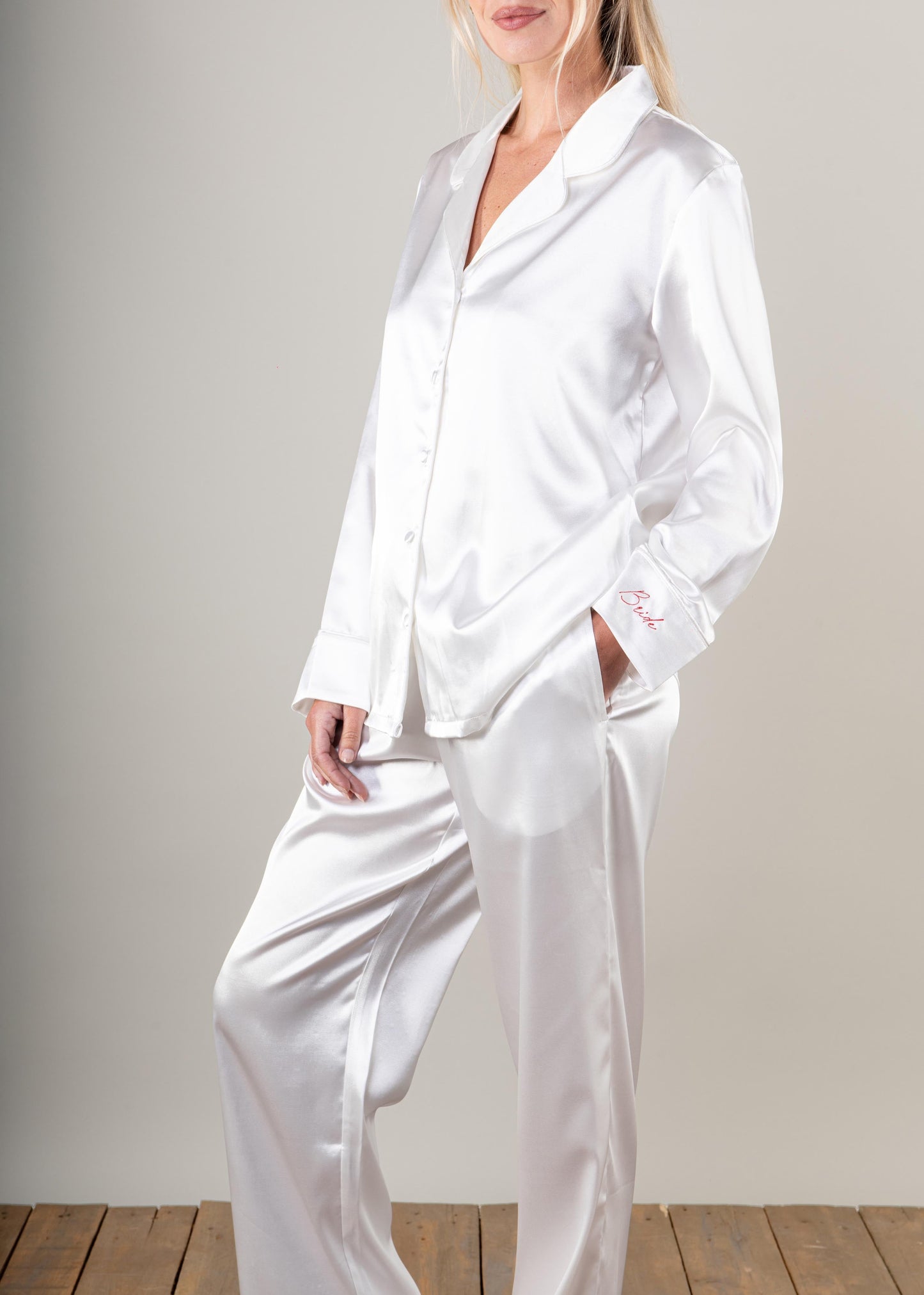 The Bridal Pyjamas: Ivory