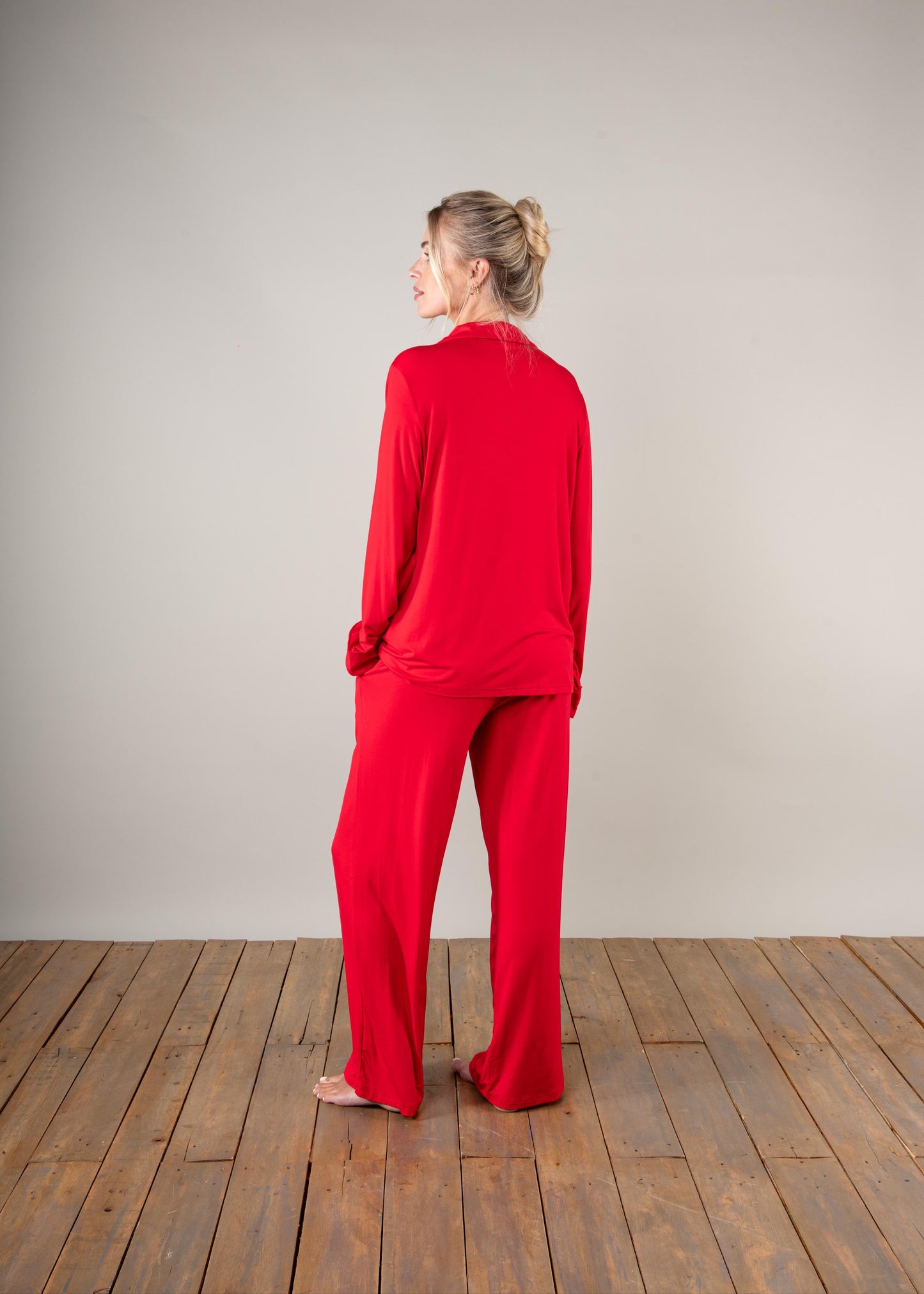 The Luxury Pyjamas in Red