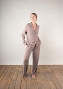 The Luxury Pyjamas in Taupe