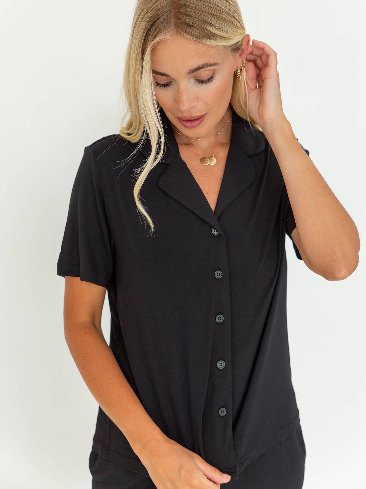The Summer Shorts Set Black - Plush Underwear