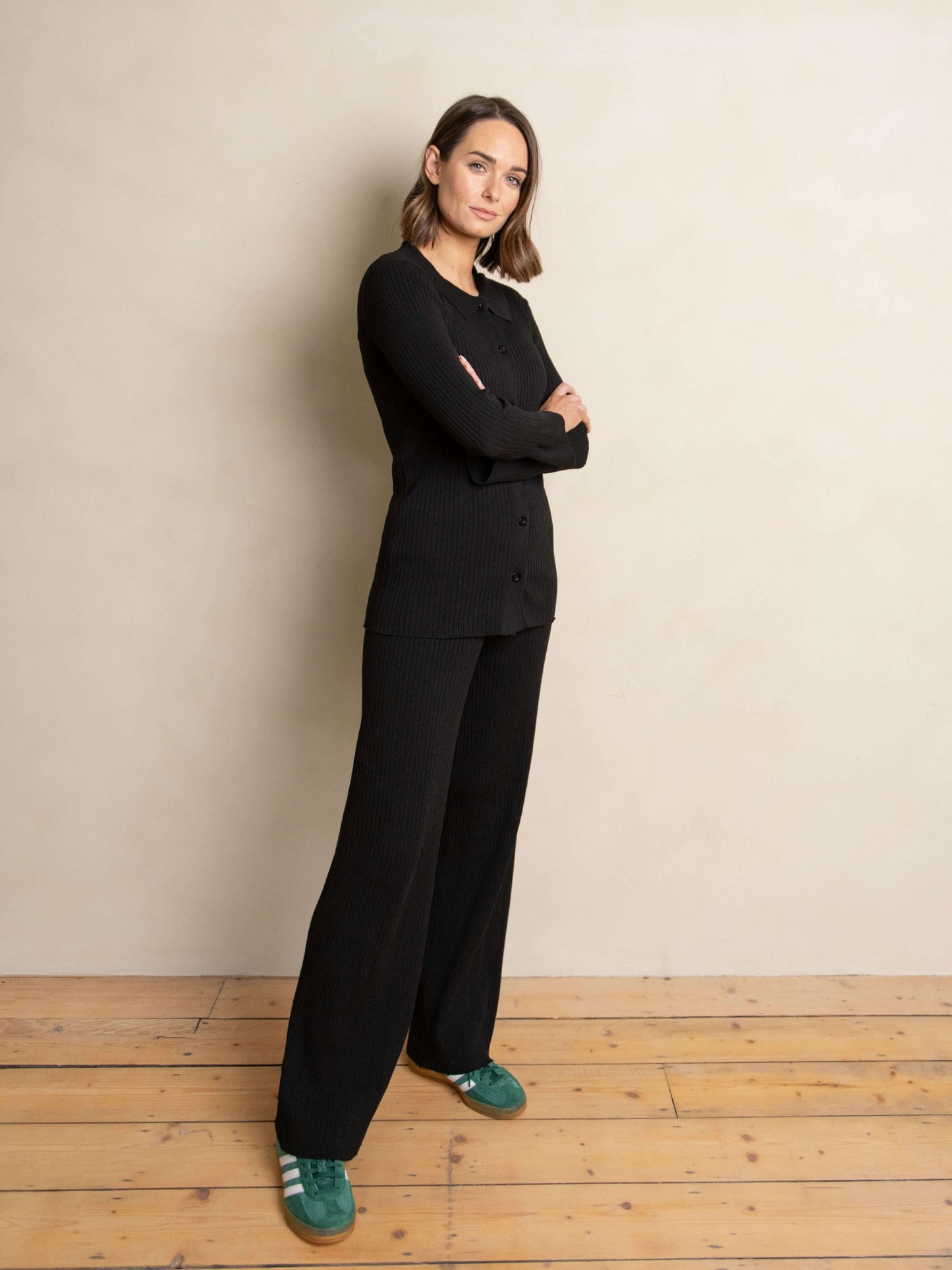 Essentials Loungewear Set - Black - Plush Underwear