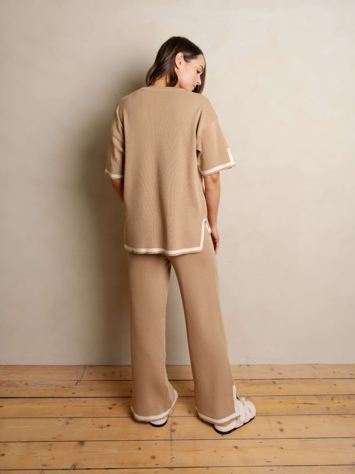 The Camel Mono Loungewear Set - Plush Underwear