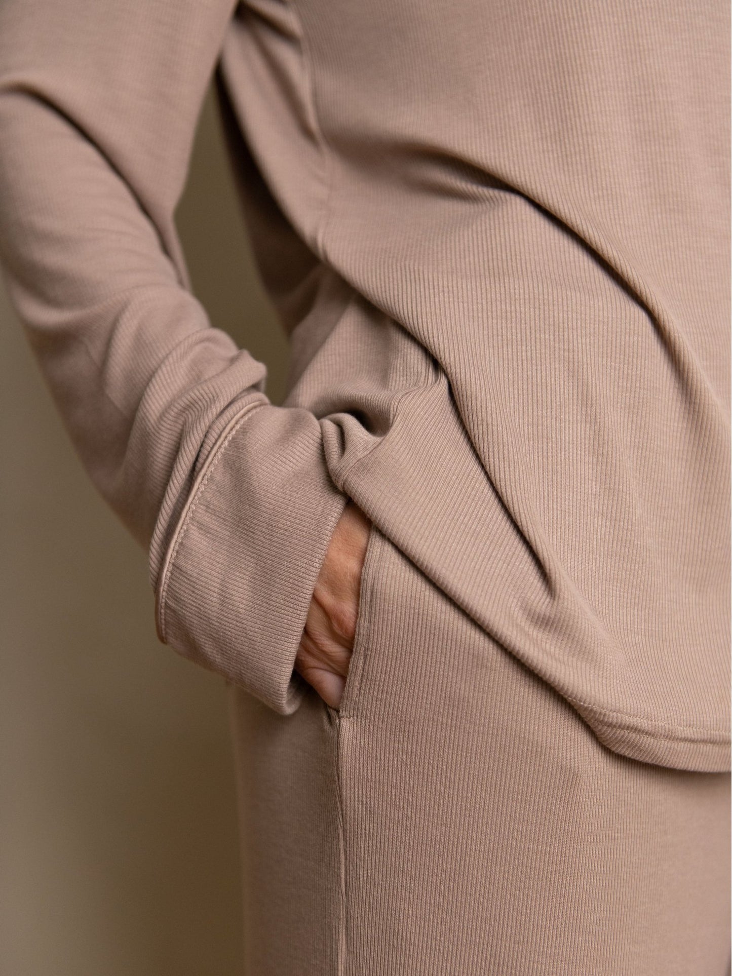 The Luxury Pyjamas Taupe - Plush Underwear