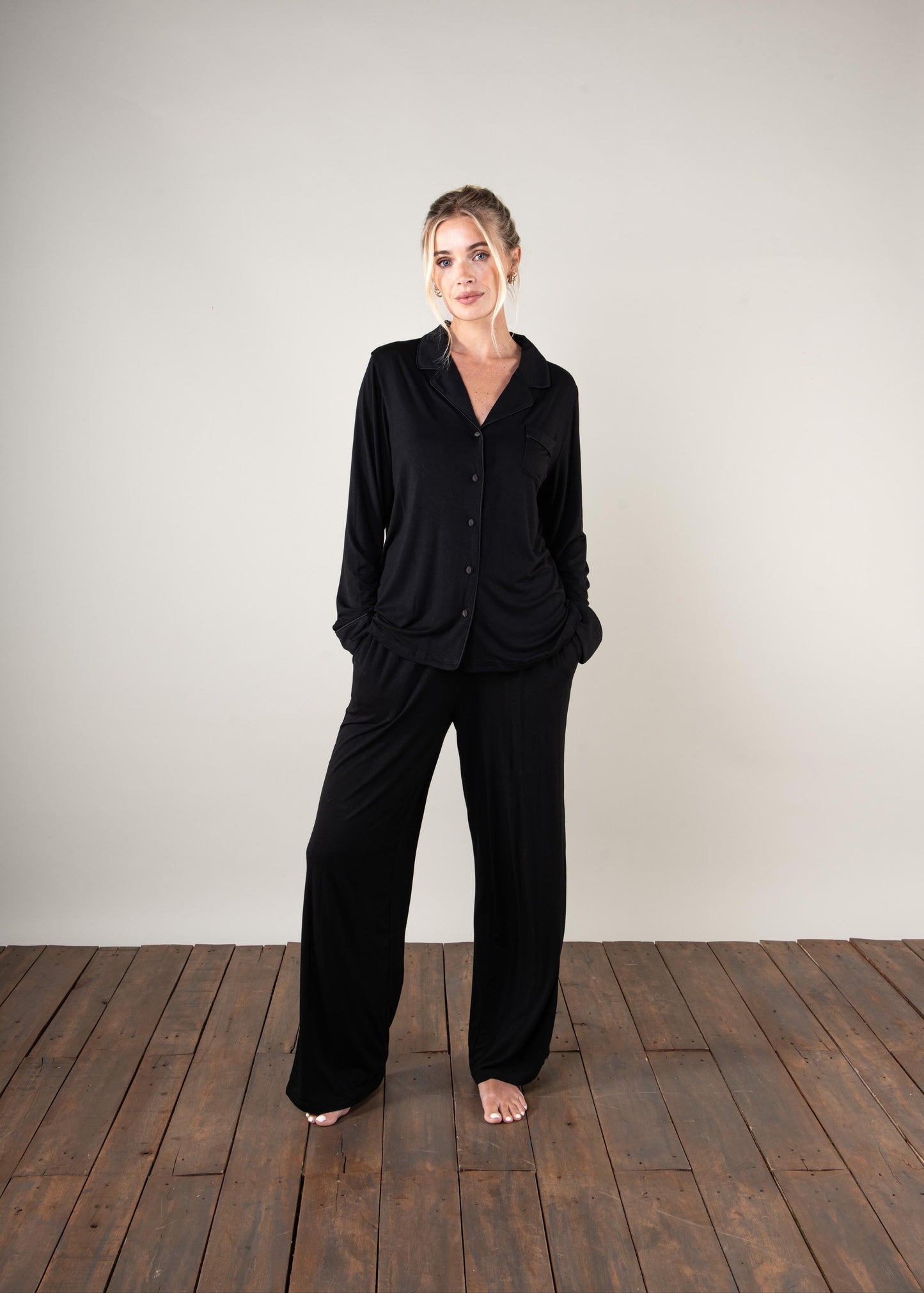 The Luxury Pyjamas in Black
