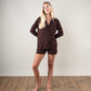 The Luxury Pyjamas in Chocolate