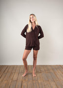 The Luxury Pyjamas in Chocolate