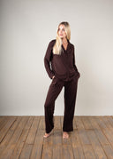 The Luxury Pyjamas in Chocolate