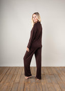 The Luxury Pyjamas in Chocolate