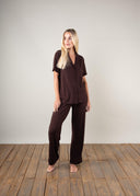 The Luxury Pyjamas in Chocolate