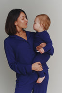 The Luxury Pyjamas in Deep Navy