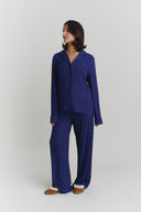 The Luxury Pyjamas in Deep Navy