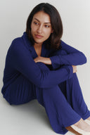 The Luxury Pyjamas in Deep Navy