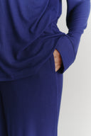 The Luxury Pyjamas in Deep Navy