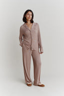 The Luxury Pyjamas in Taupe