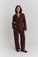 The Luxury Pyjamas in Chocolate