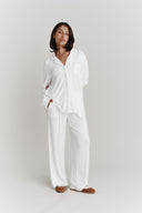 The Luxury Pyjamas in White