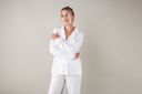 The Luxury White Ruffle Pyjamas