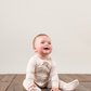 Ribbed Bamboo Sleepsuit