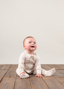 Ribbed Bamboo Sleepsuit