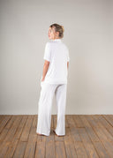 The Luxury Pyjamas in White