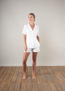 The Luxury Pyjamas in White