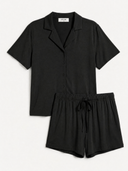 The Summer Shorts Set in Black