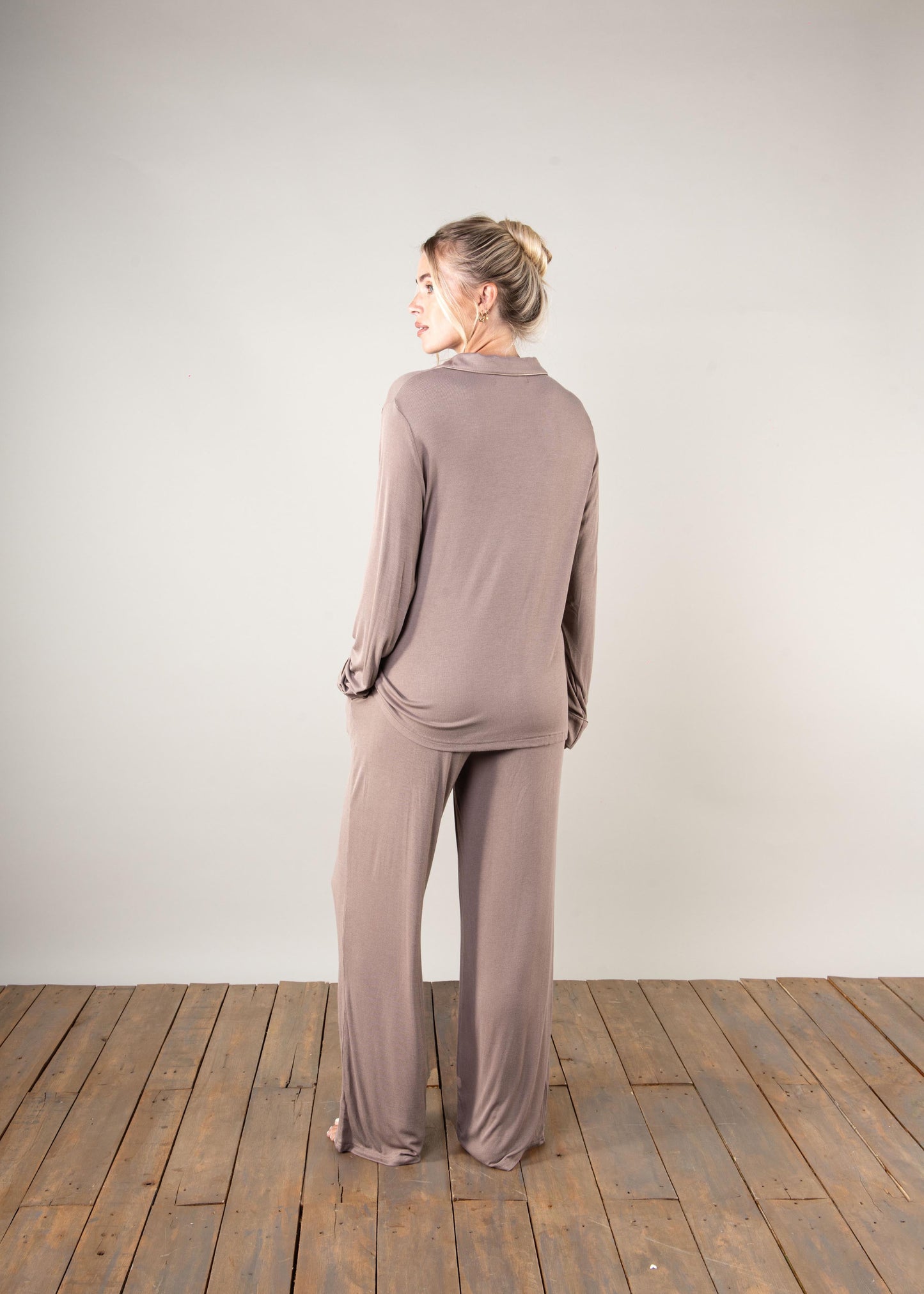 The Luxury Pyjamas in Taupe