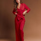 The Luxury Pyjamas in Red - Plush