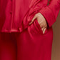 The Luxury Pyjamas in Red - Plush