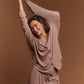 The Luxury Pyjamas in Taupe - Plush