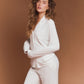 The Luxury Pyjamas in White - Plush