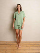 The Summer Shorts Set Matcha - Plush Underwear