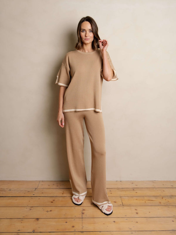 The Camel Mono Loungewear Set - Plush Underwear