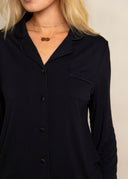 The Luxury Pyjamas Black - Plush Underwear